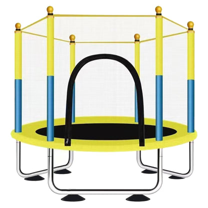 G TALECO GEAR 60" Mini Trampoline for Kids, Outdoor Indoor Toddler Trampoline with Enclosure Net, Gifts for Boys and Girls, Age 2-8, 440lbs