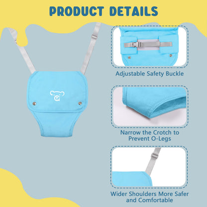 G TALECO GEAR Baby Jumper with Stand, Baby Bouncers and Jumpers for Baby Boys/Girls 6-24 Months, Easy to Assemble, Blue